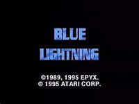 une photo d'Ã©cran de Blue Lightning sur Atari Jaguar CD